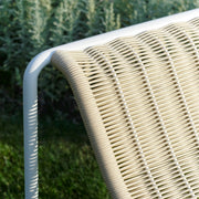 HAY Zahradní lavice Palissade Cord Dining, Cream White - DESIGNSPOT