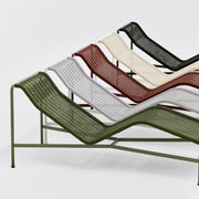 HAY Zahradní pohovka Palissade Cord Lounge, Iron Red - DESIGNSPOT
