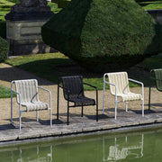 HAY Zahradní lavice Palissade Cord Dining, Cream White - DESIGNSPOT