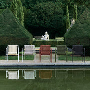 HAY Zahradní lavice Palissade Cord Dining, Cream White - DESIGNSPOT