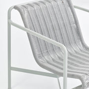 HAY Zahradní pohovka Palissade Cord Lounge, Iron Red - DESIGNSPOT