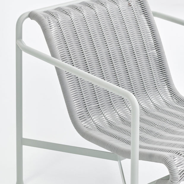 HAY Zahradní pohovka Palissade Cord Lounge, Iron Red - DESIGNSPOT