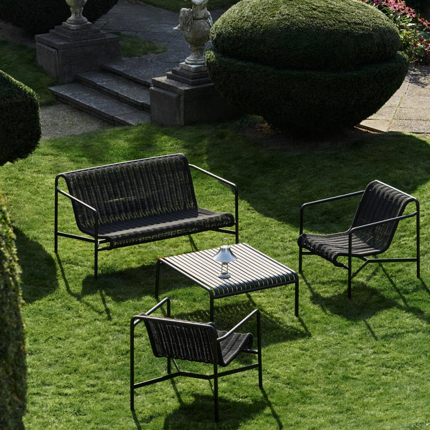 HAY Zahradní lavice Palissade Cord Dining, Cream White - DESIGNSPOT