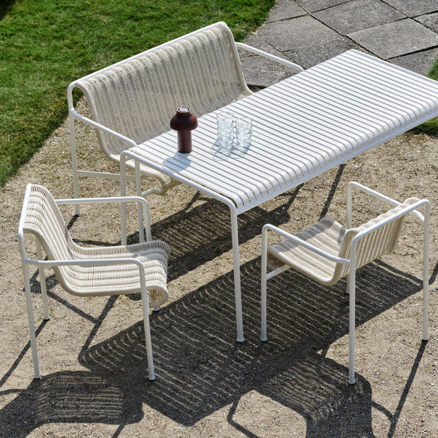 HAY Zahradní pohovka Palissade Cord Lounge, Iron Red - DESIGNSPOT