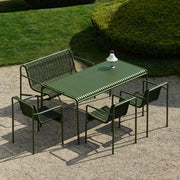 HAY Zahradní lavice Palissade Cord Dining, Cream White - DESIGNSPOT