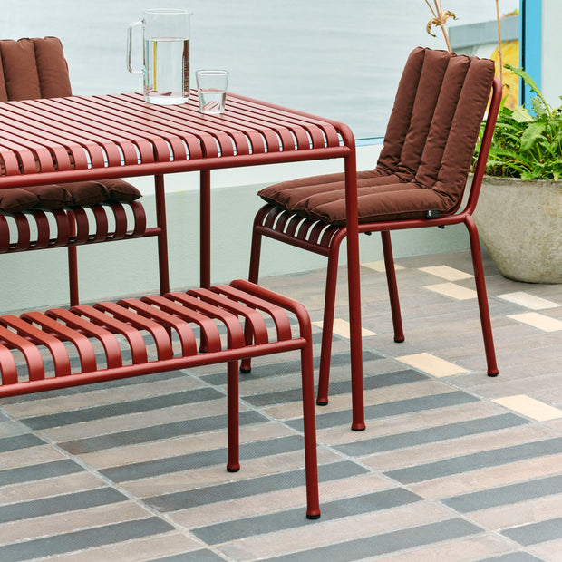 HAY Zahradní lavice Palissade, Hot Galvanised - DESIGNSPOT