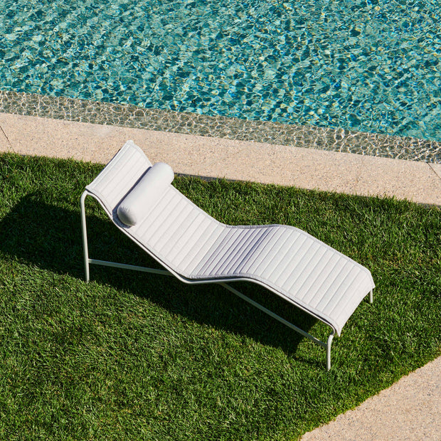 HAY Zahradní lehátko Palissade Chaise Longue, Sky Grey - DESIGNSPOT