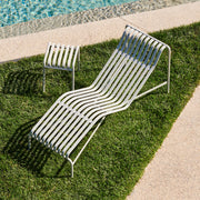 HAY Zahradní lehátko Palissade Chaise Longue, Sky Grey - DESIGNSPOT