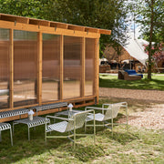 HAY Zahradní lavice Palissade, Hot Galvanised - DESIGNSPOT