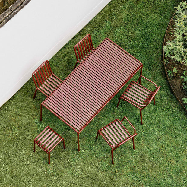 HAY Zahradní židle Palissade, Iron Red - DESIGNSPOT