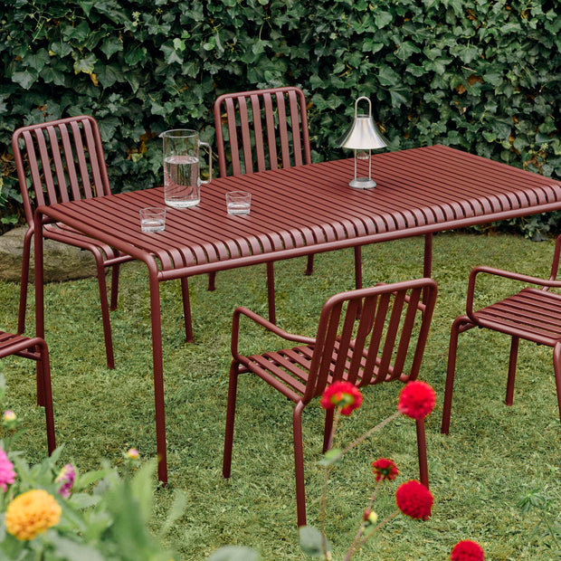 HAY Zahradní židle Palissade, Iron Red - DESIGNSPOT