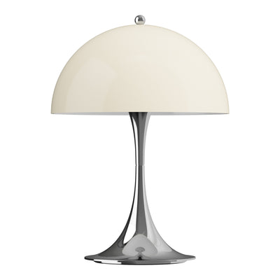 Louis Poulsen Přenosná lampa Panthella 250, Chrome opal beige - DESIGNSPOT