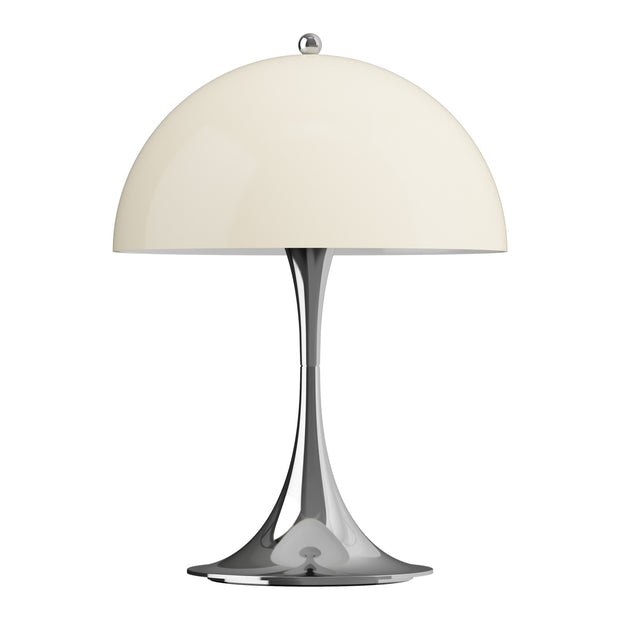 Louis Poulsen Přenosná lampa Panthella 250, Chrome opal beige - DESIGNSPOT
