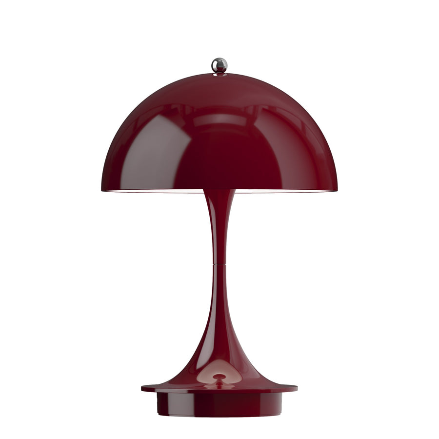 Prenosná lampa Panthella 160, Opaque burgundy