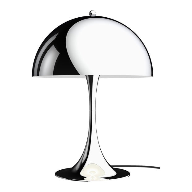 Louis Poulsen Stolní lampa Panthella 320, High lustre chrome plated - DESIGNSPOT