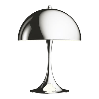 Louis Poulsen Stolní lampa Panthella 250, High lustre chrome plated - DESIGNSPOT