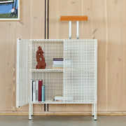 HAY Komoda Perforated, Medium, Eggshell - DESIGNSPOT