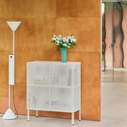 HAY Stojací lampa Twist, Cream White - DESIGNSPOT