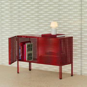 HAY Nástěnná skříňka Perforated, Soft Jade - DESIGNSPOT