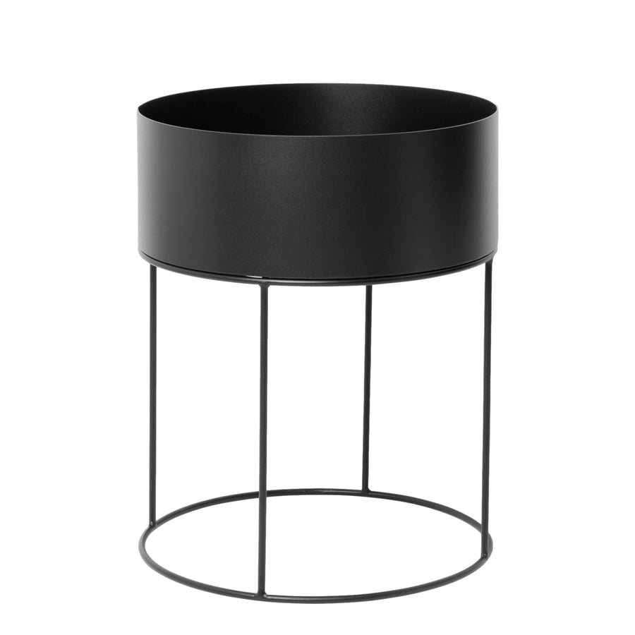 Kvetináč Plant Box Round, Black