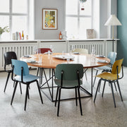 HAY Jídelní židle Revolt, Petrol Green - DESIGNSPOT