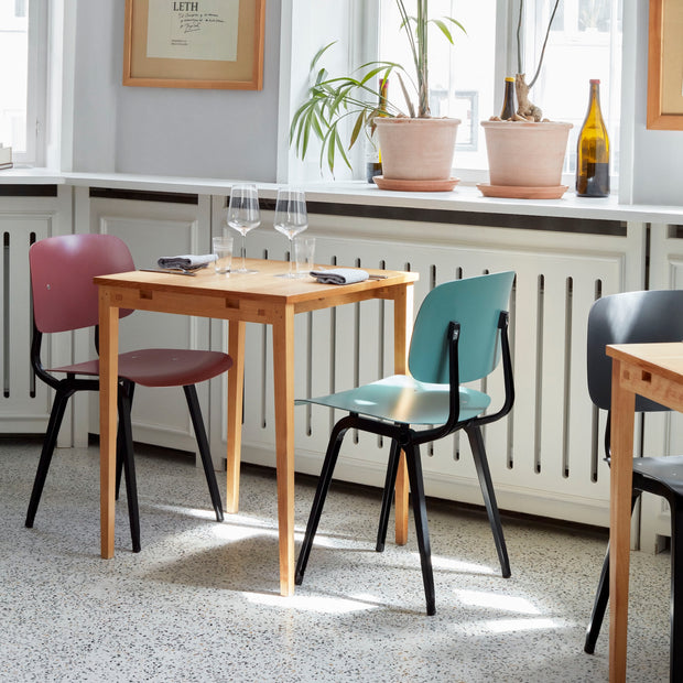 HAY Jídelní židle Revolt, Petrol Green - DESIGNSPOT