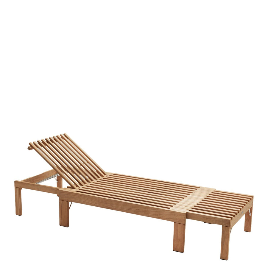 Záhradné ležadlo Riviera, Teak