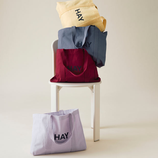 HAY Taška Shopper, Steel Blue - DESIGNSPOT