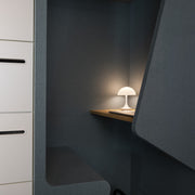 Louis Poulsen Přenosná lampa Panthella 160, Opal white - DESIGNSPOT