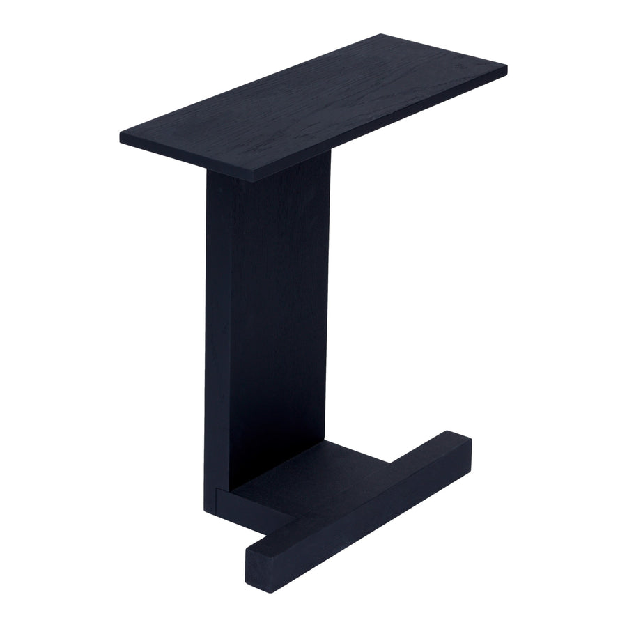 Odkladací stolík Supersolid, Wide, Black Oak