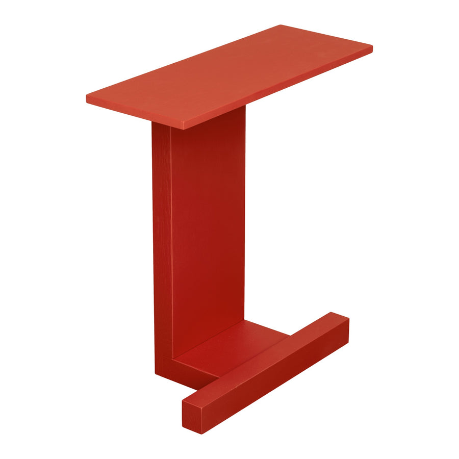 Odkladací stolík Supersolid, Wide, Red