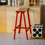 Hay Barová stolička Taburete 8 Bar Stool, High, Signal Red - DESIGNSPOT