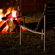 HAY Zahradní křeslo Traverse Lounge, Oiled / Ash - DESIGNSPOT