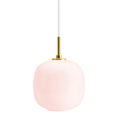 Louis Poulsen Závěsná lampa VL 45 Radiohus, 175, Brass / Pale Rose - DESIGNSPOT