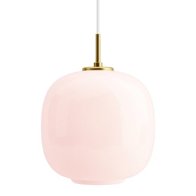 Louis Poulsen Závěsná lampa VL 45 Radiohus, 250, Brass / Pale Rose - DESIGNSPOT