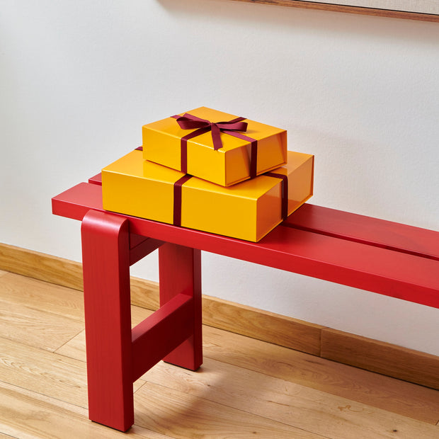 HAY Lavice Weekday S, Wine Red - DESIGNSPOT