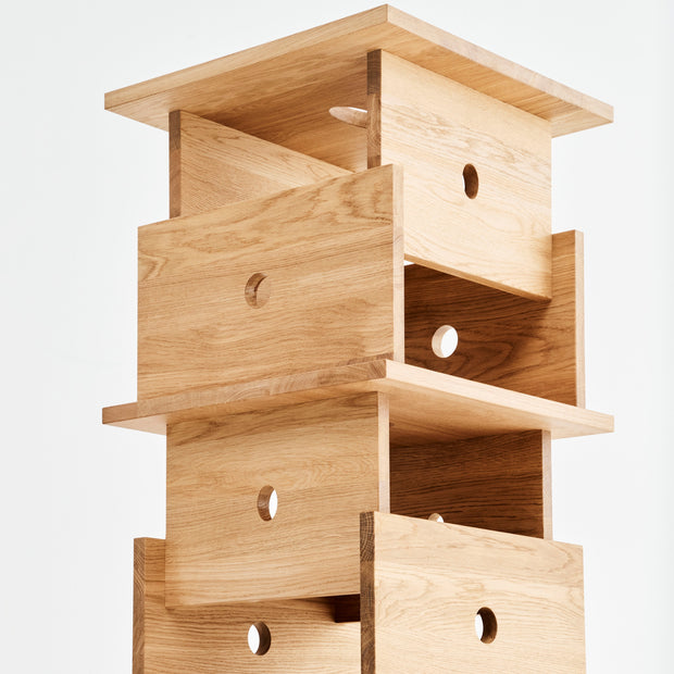 HAY Konferenční stolek Wood Box, Oiled Oak - DESIGNSPOT