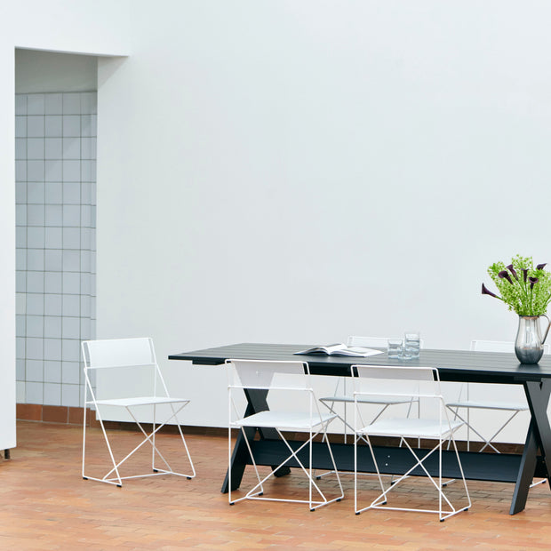 HAY Jídelní židle X-line, Leek Green - DESIGNSPOT