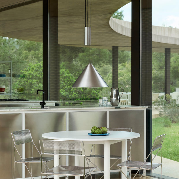 HAY Závěsná lampa Compass Adjustable, 430, Oyster White - DESIGNSPOT