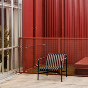 HAY Zahradní křeslo Palissade Lounge Low, Anthracite - DESIGNSPOT