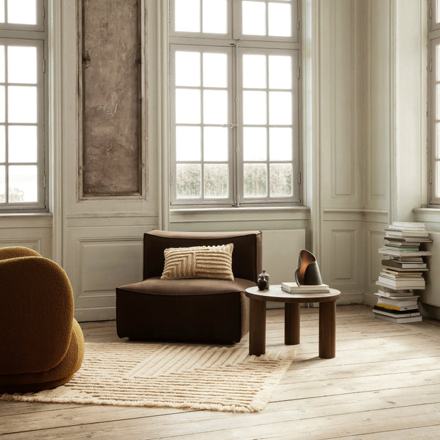 ferm LIVING Křeslo Rico, Grain, Cashmere - DESIGNSPOT