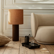 Ferm Living Dřevěný podnos Bon Small, Smoked Oak - DESIGNSPOT
