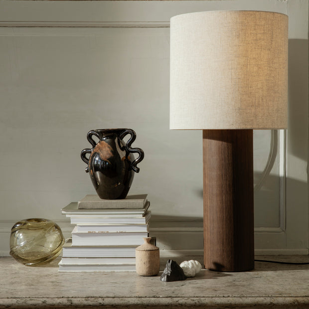 ferm LIVING Podstavec stolní lampy Post, Small, Dark Brown - DESIGNSPOT