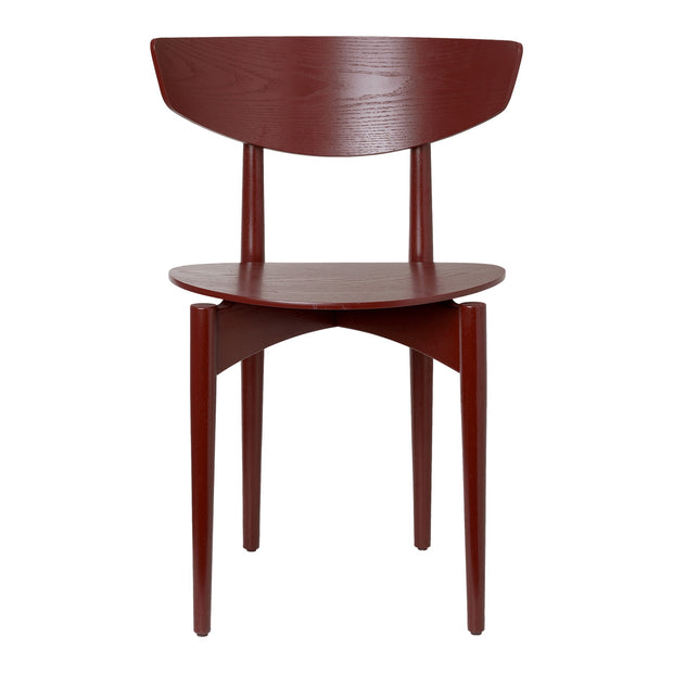 ferm LIVING Jídelní židle Herman Wood, Red Brown - DESIGNSPOT