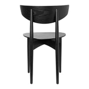 ferm LIVING Jídelní židle Herman Wood, Black - DESIGNSPOT