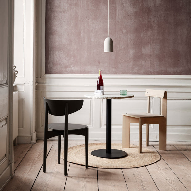 ferm LIVING Kavárenský stolek Mineral, Black - DESIGNSPOT