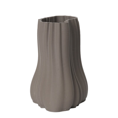 Ferm Living Váza Moire, Small, Anthracite - DESIGNSPOT