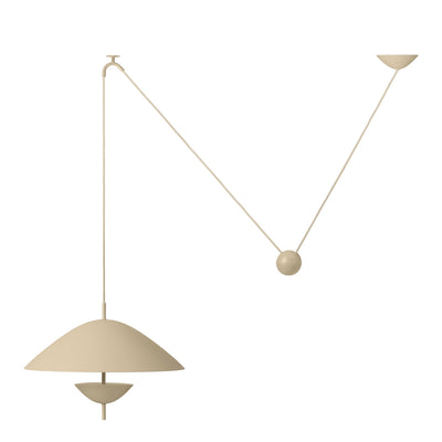 Ferm Living Závěsná lampa Lod, Cashmere - DESIGNSPOT