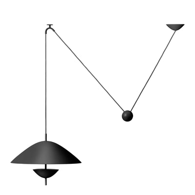 Ferm Living Závěsná lampa Lod, Black Iron - DESIGNSPOT
