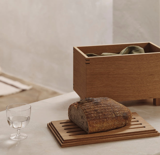 Ferm Living Chlebník Bon, Oiled Oak - DESIGNSPOT